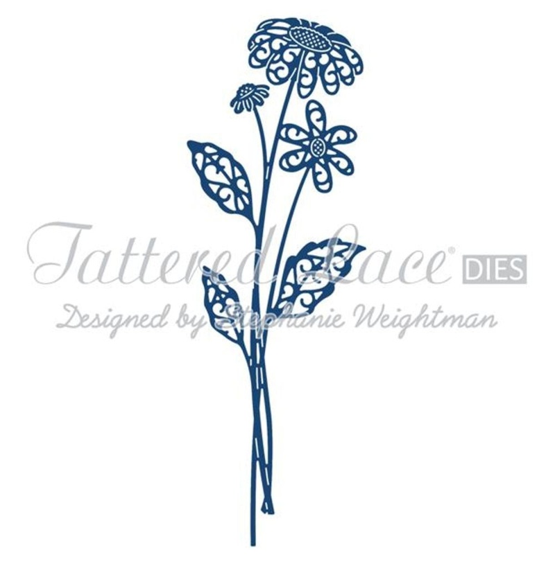Tattered Lace Die - Majestic Daisy
