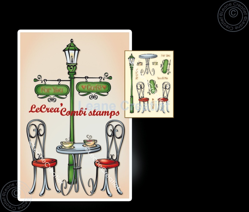 Lecreadesign Combi Clear Stamp On A Terrace