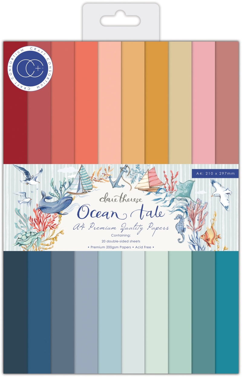 Craft Consortium Ocean Tale - A4 Paper Pad