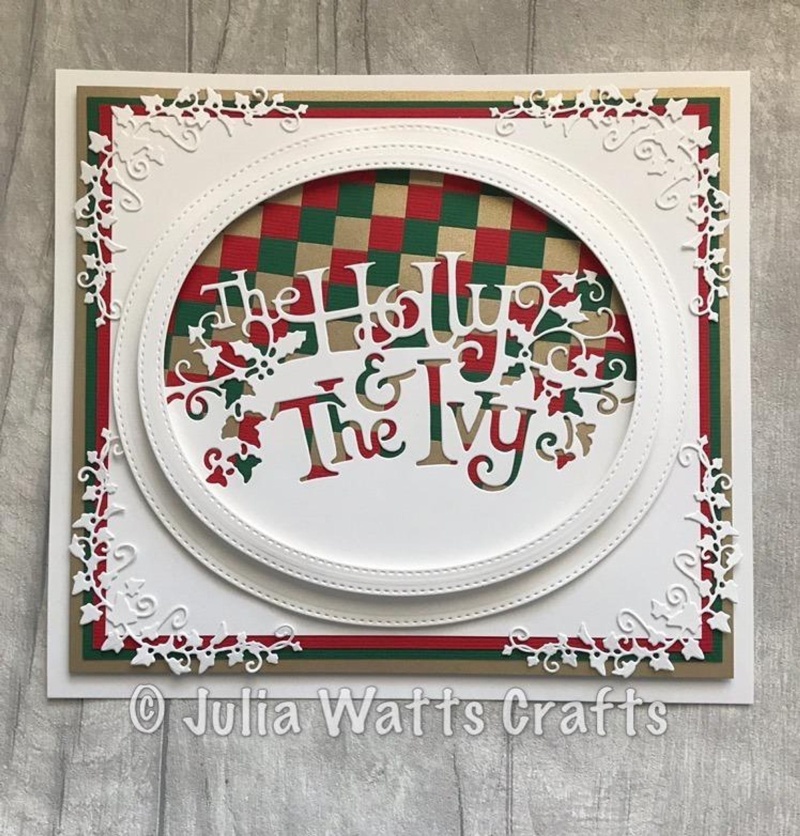 Creative Expressions Paper Cuts Collection - The Holly And The Ivy