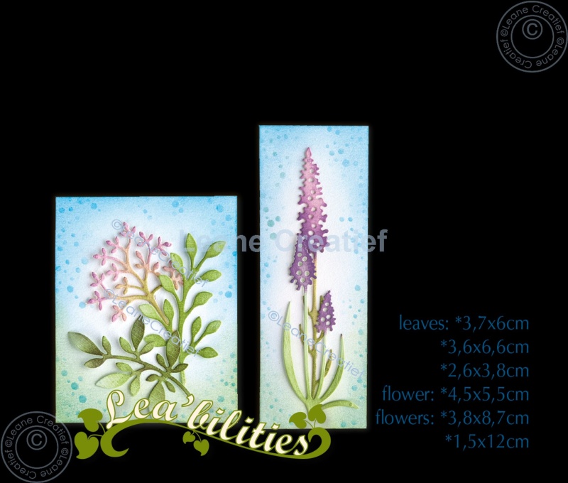 Lea’Bilitie Twigs, Leaves & Flowers Cut And Embossing Die