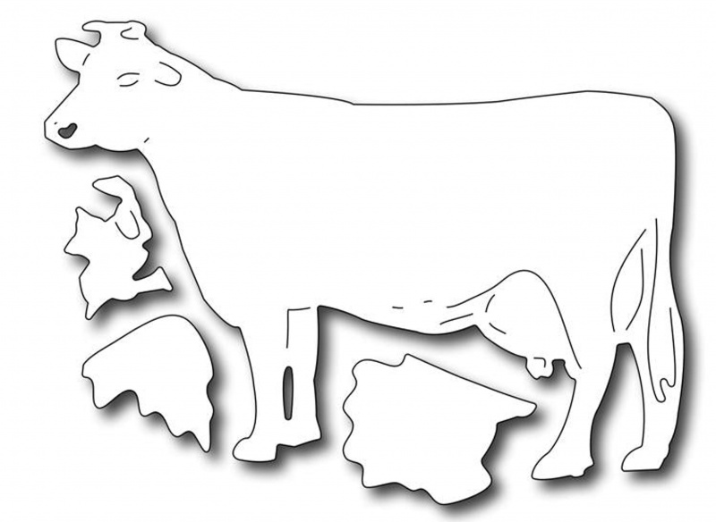 Frantic Stamper Precision Die - Barnyard Cow