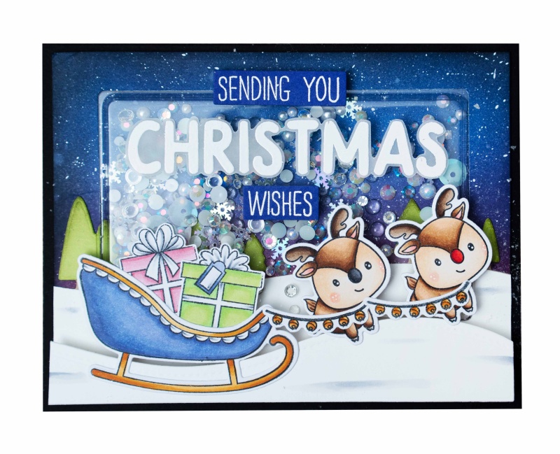 Ss Clear Stamp Quotes Small Christmas Loading Sweet Stories 148X105x3mm 36 Pc Nr.295