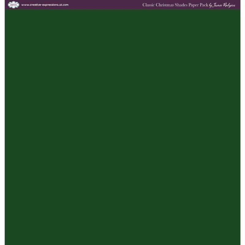 Creative Expressions Jamie Rodgers Classic Christmas Shades 8 In X 8 In Paper Pack