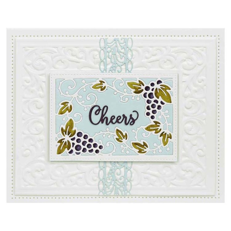 Dies By Sue Wilson Frames & Tags Collection Stella's Border