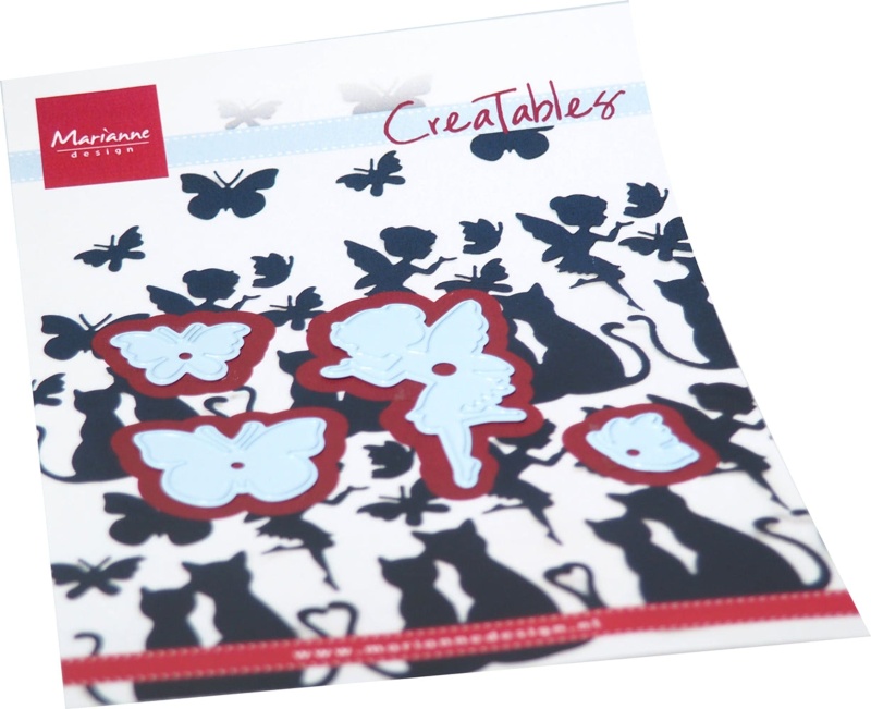Marianne Design Creatables Die - Silhouette Fairy & Butterflies