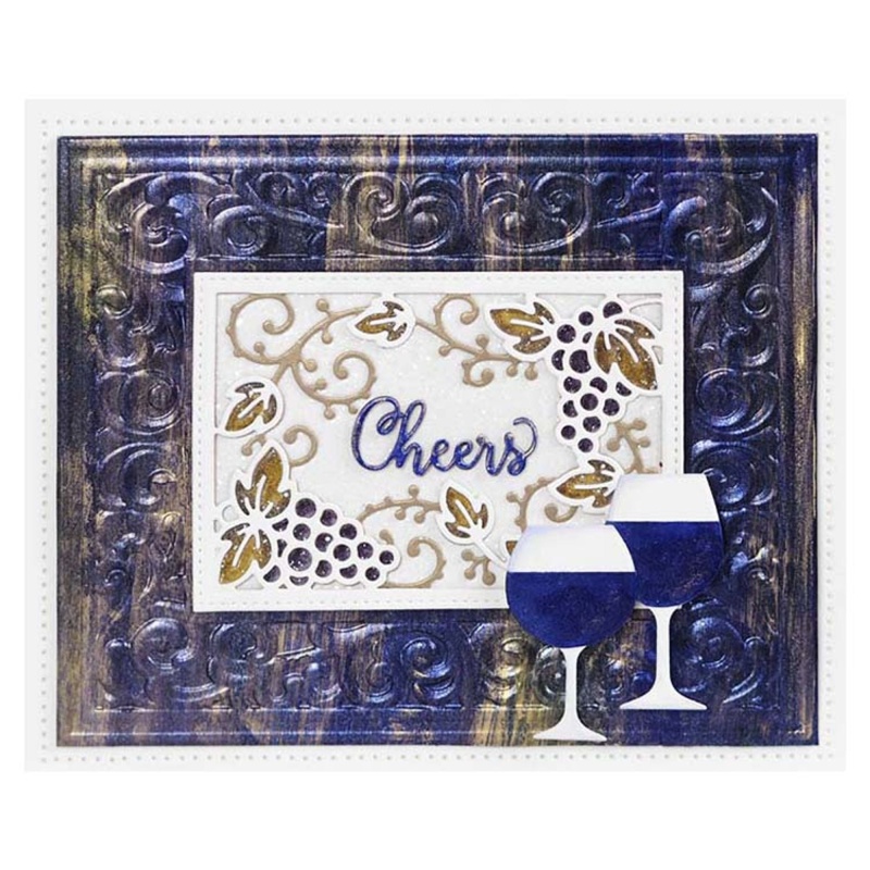 Dies By Sue Wilson Frames & Tags Collection Grape Vine Frame