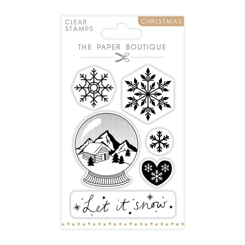 The Paper Boutique Let It Snow A6 Stamp Set