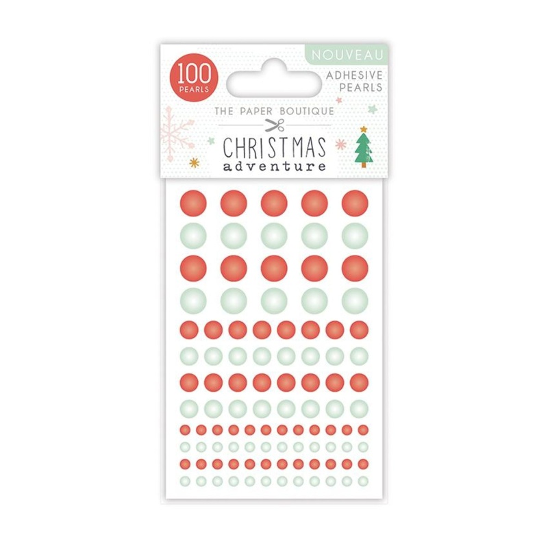 The Paper Boutique Christmas Adventure Adhesive Pearls