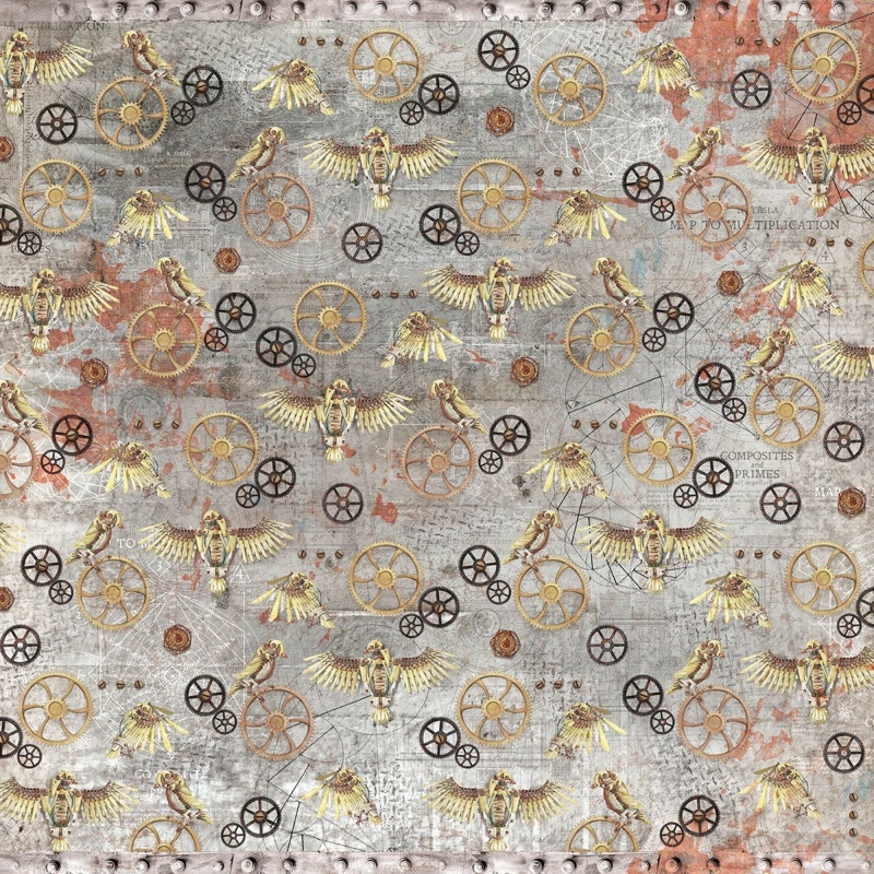 Ciao Bella Engine Of The Future Pad 12X12 12/Pkg