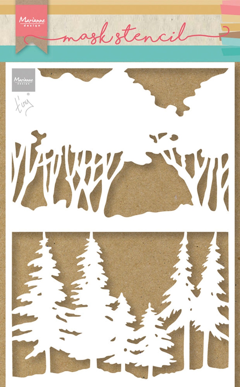 Marianne Design Mask Stencil - Tiny's Forest