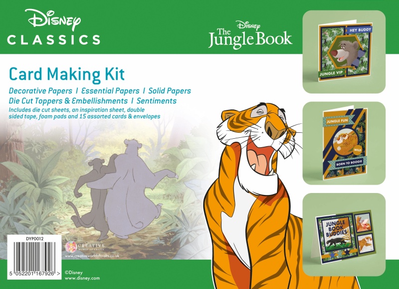 The Jungle Book - Large Card A4 Kit