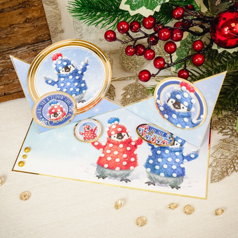 Pick Of The Penguins! Luxury Topper Set