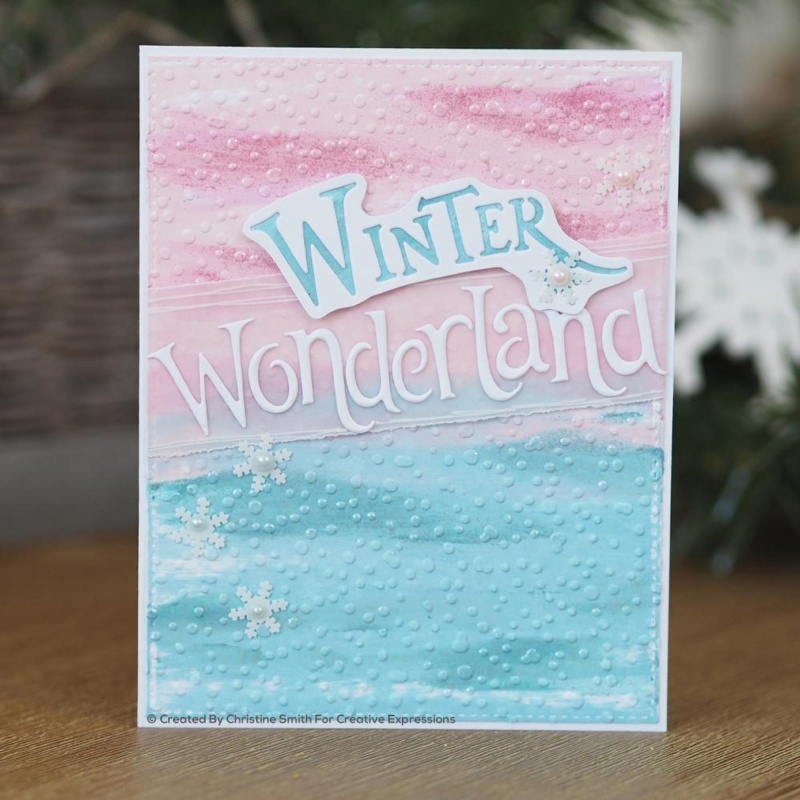 Paper Cuts Edger Winter Wonderland Craft Die