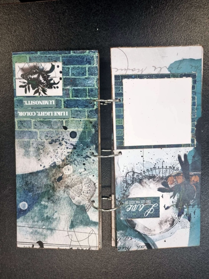 3Quarter Designs - Mini Album Base Kit - Urban Turquoise