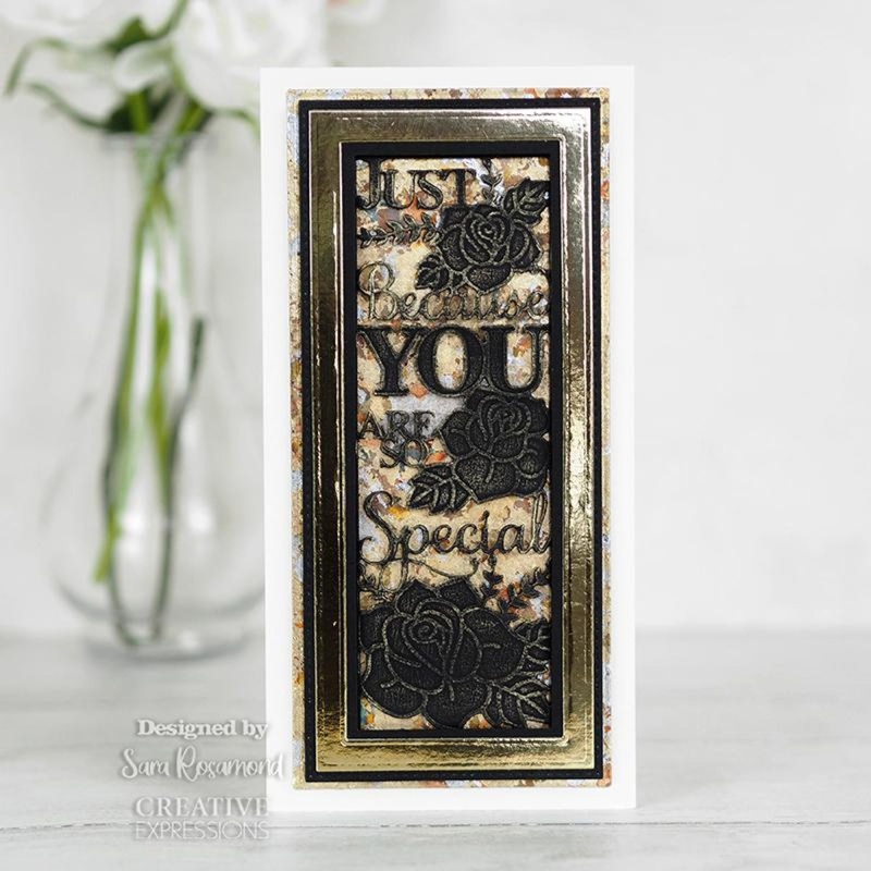 Creative Expressions Sue Wilson Slimline You Are So Special Craft Die