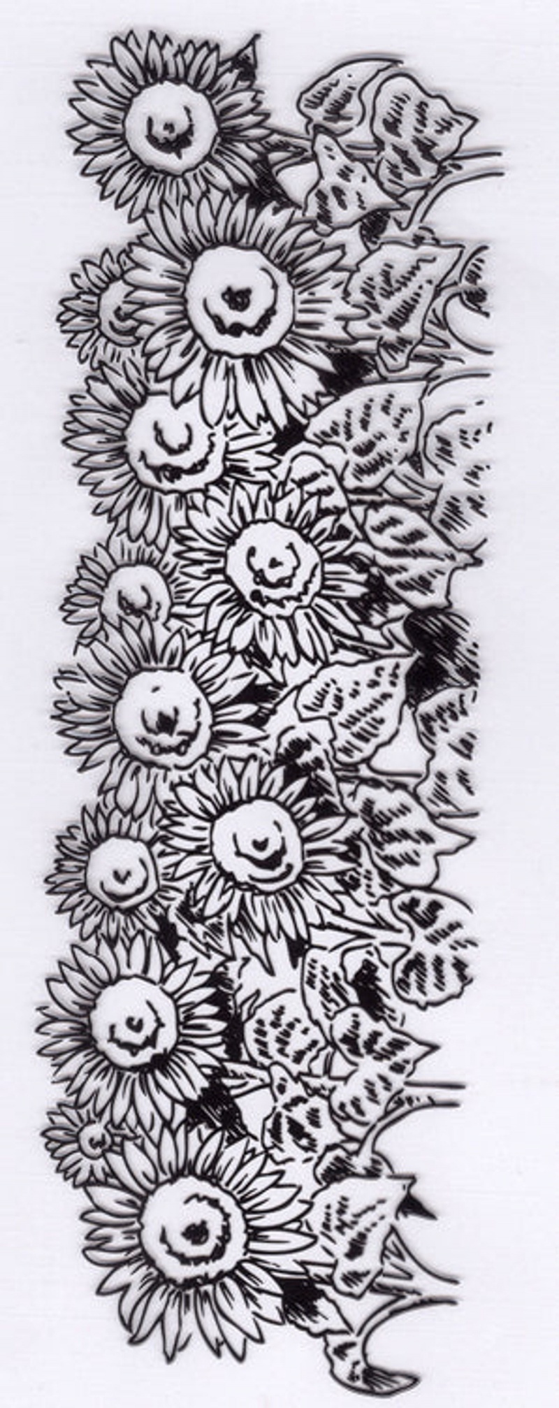 Marianne Design -Tiny's Border - Sunflowers