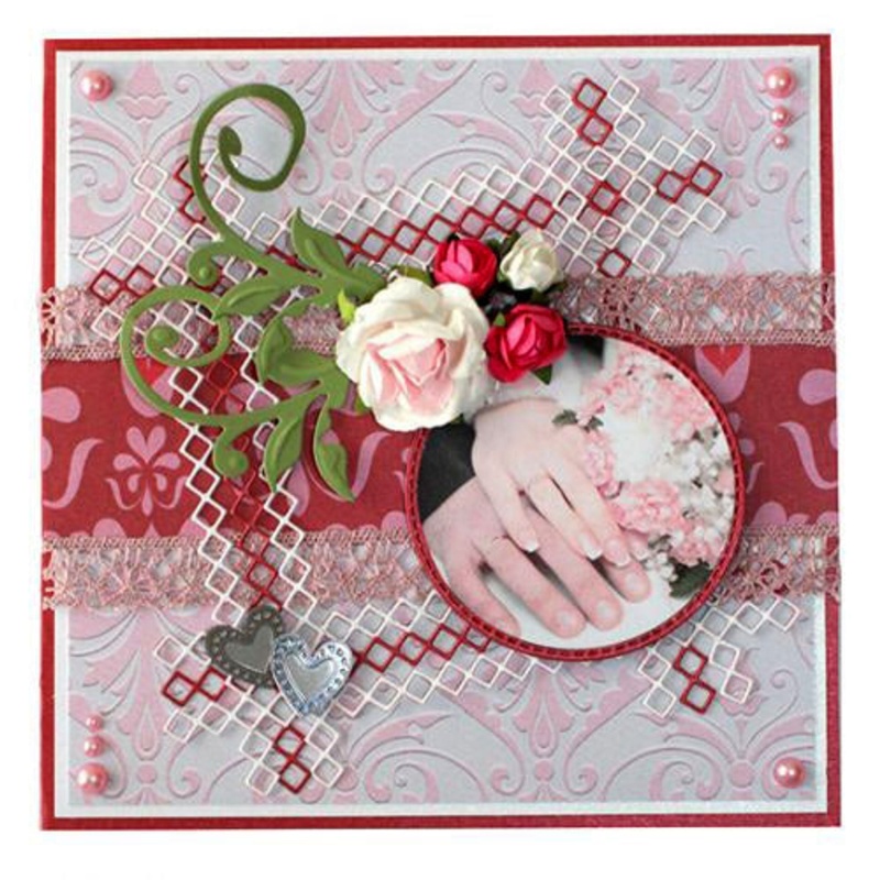 Joy Crafts Cutting And Embosing Die -Edges - Lines