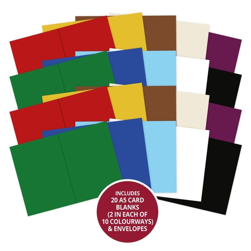 Hunkydory A5 Card Blanks & Envelopes - Festive Selection