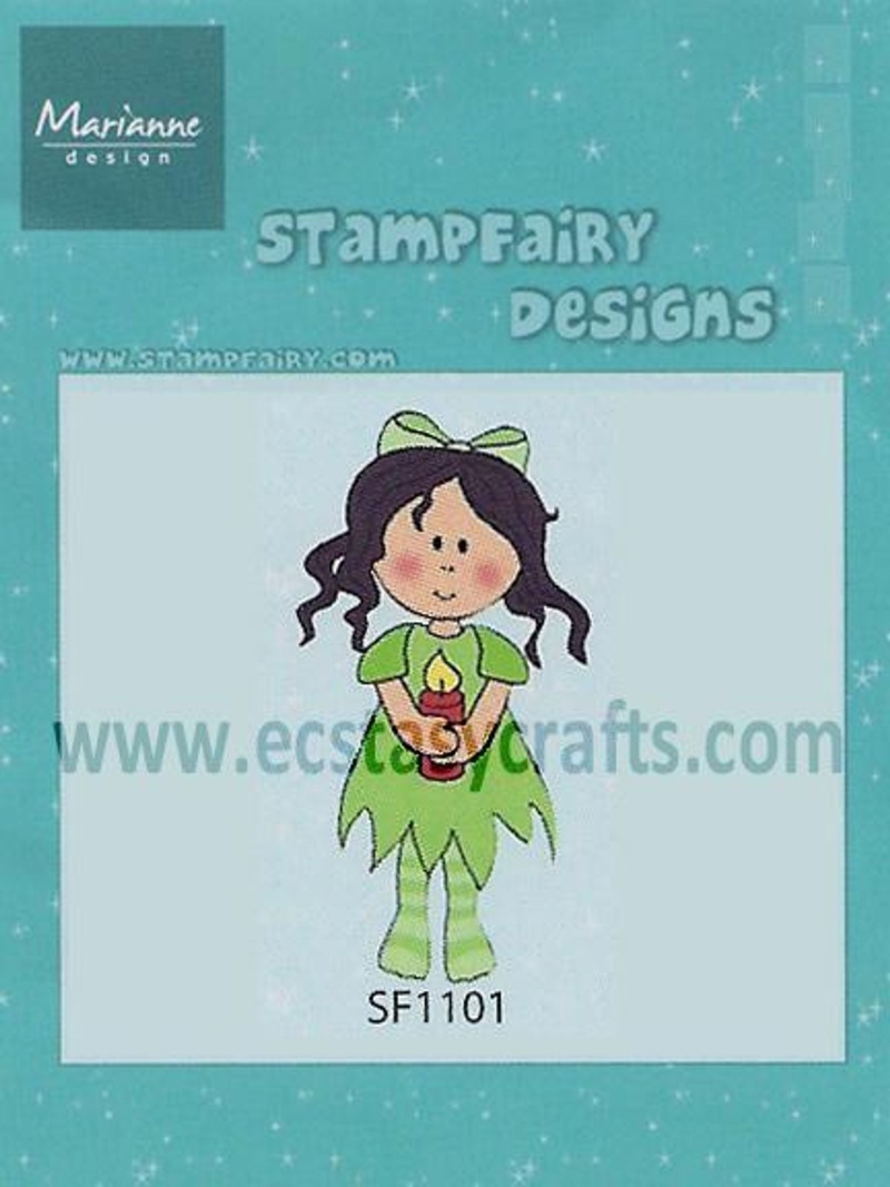 Stampfairy Cling Stamp - Betty Christmas
