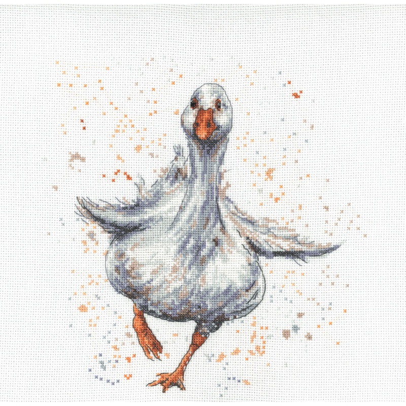 Bree Merryn Counted Cross Stitch Kit Daphne The Duck