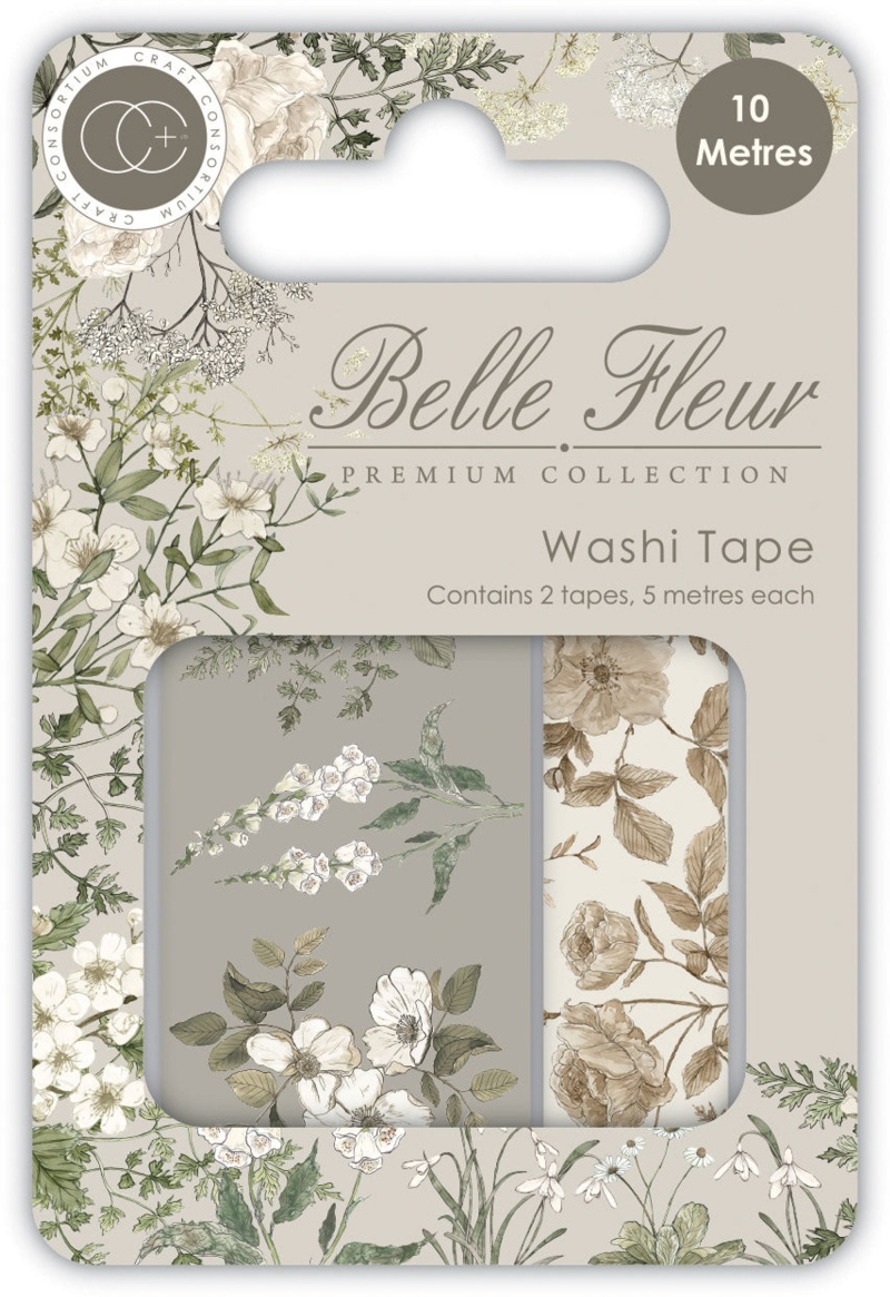 Craft Consortium Belle Fleur - Washi Tape
