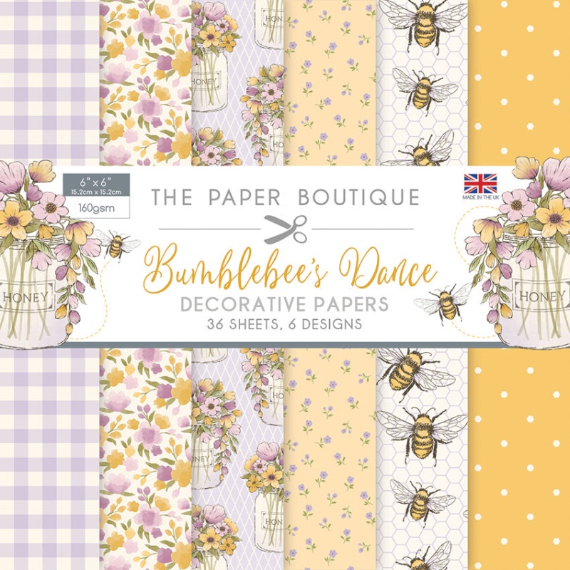 Bumblebee's Dance 6X6 Paper Pad