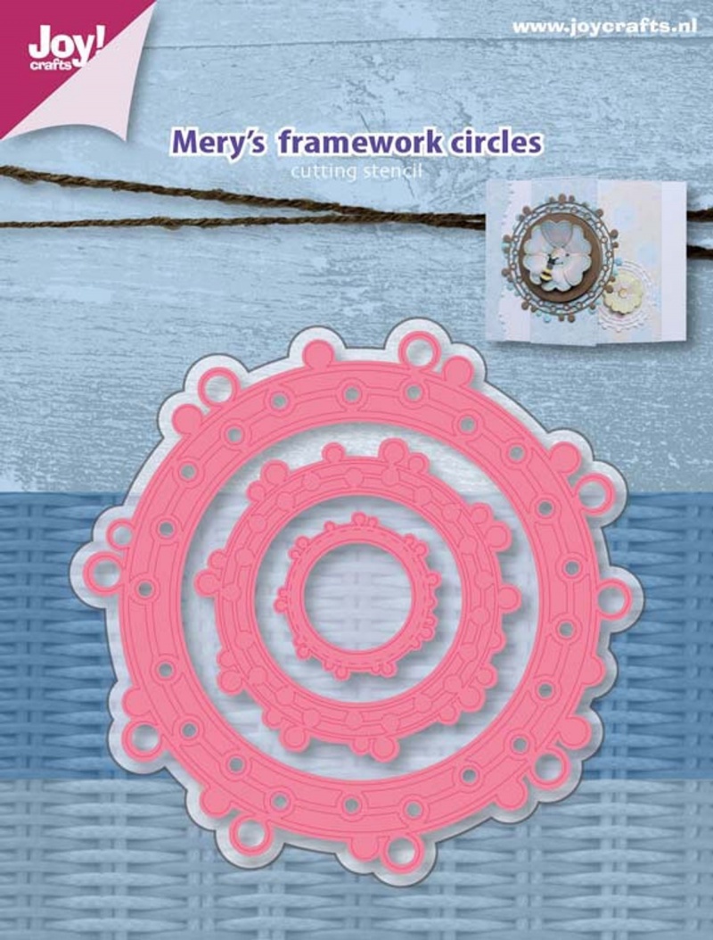Joy! Craft Die - Mery's Frame Work Circles