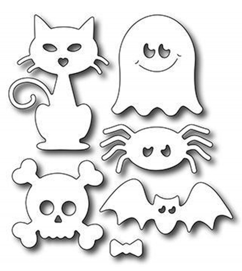 Frantic Stamper Precision Die - Cute Halloween Icons