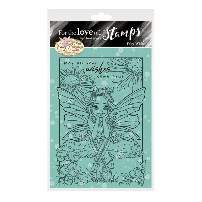 For The Love Of Stamps - Fairy Wishes A6 Stamp Set
