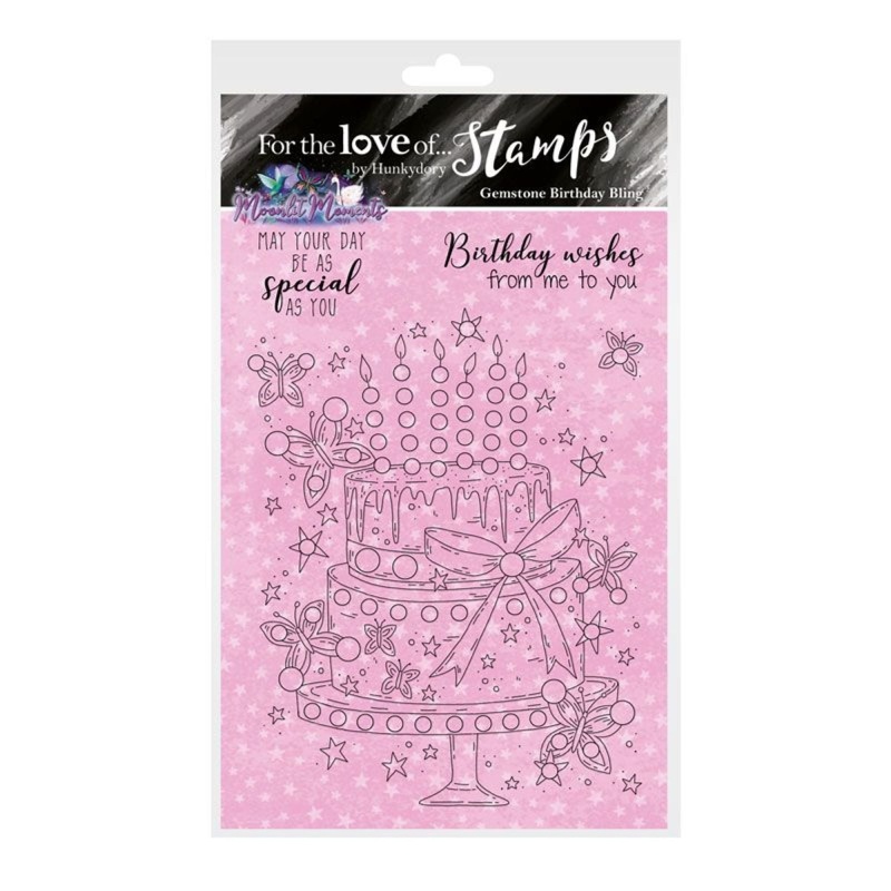 For The Love Of Stamps - Gemstone Birthday Bling