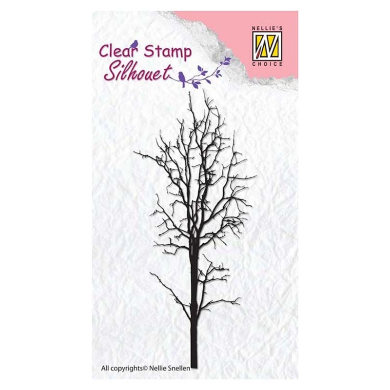 Nellie's Choice - Clear Stamp Tree 1