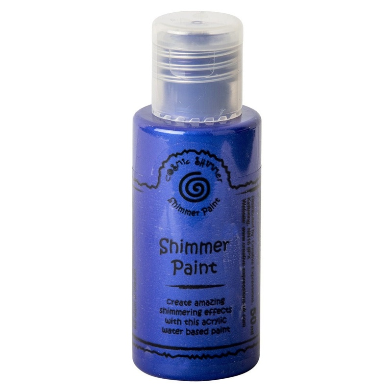 Cosmic Shimmer Shimmer Paint Midnight Blue