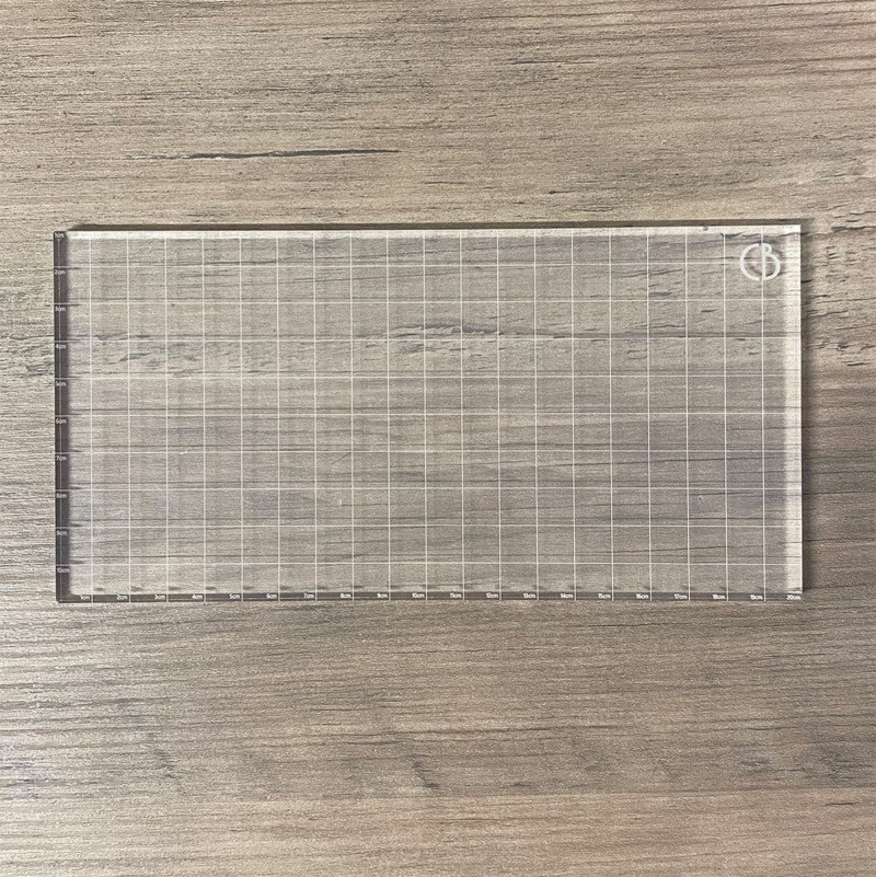 Ciao Bella Acrylic Block 10X20 Cm With Grid Lines