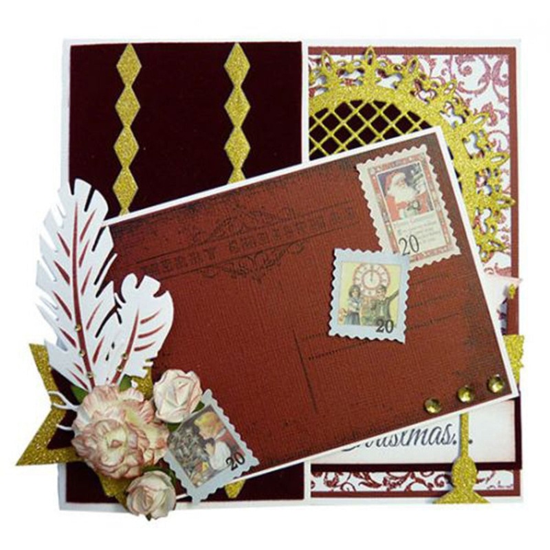 Joy! Crafts Cutting & Embossing Die - Two Feathers 1