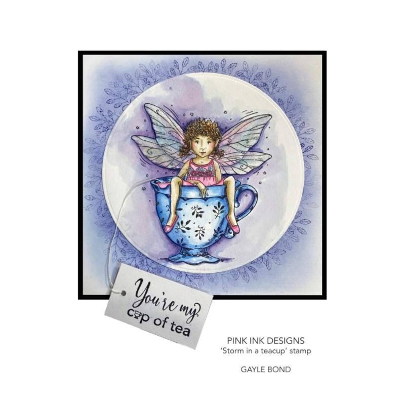 Pink Ink Designs Storm In A Teacup A6 Clear Stamp Set