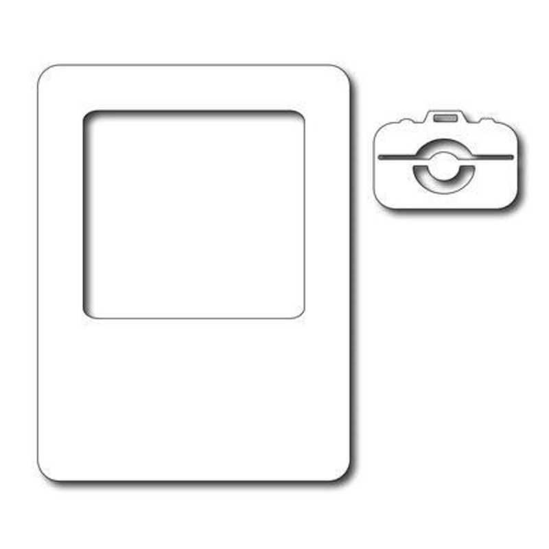 Cutting Die - Instant Camera Photo Card (2)