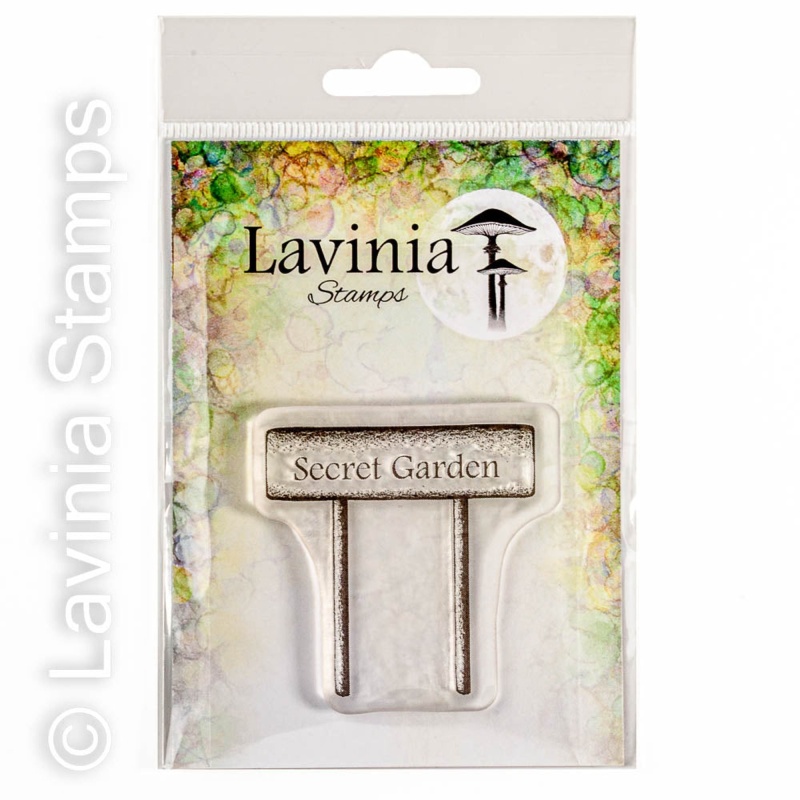 Lavinia Stamps - Secret Garden Sign