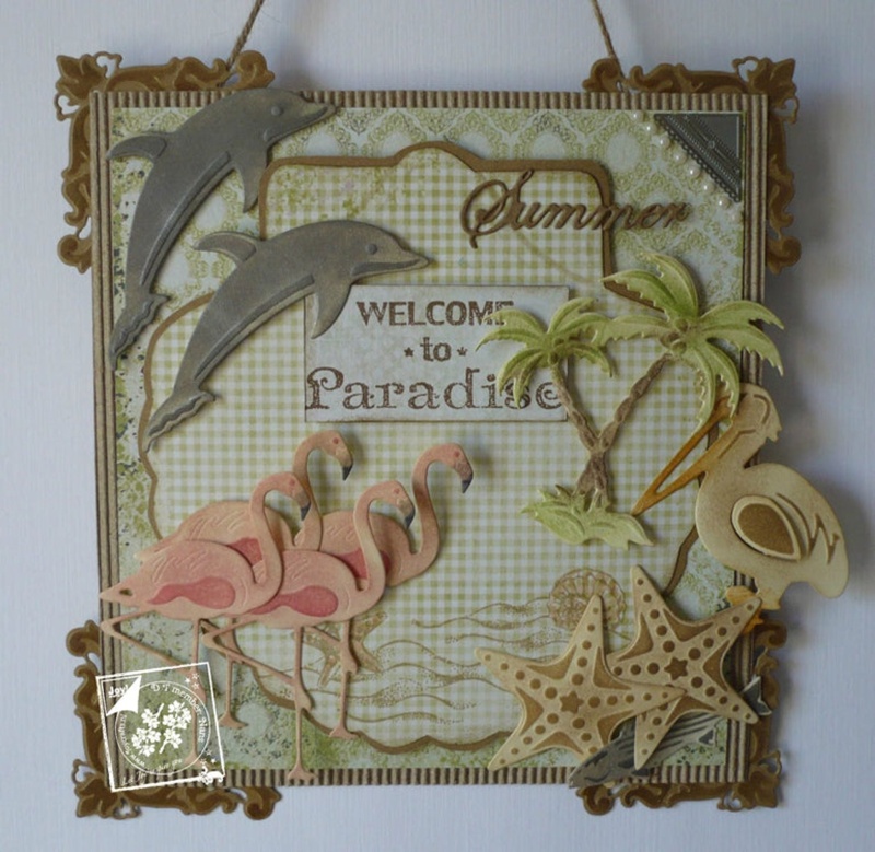 Joy! Crafts - Stamp - Welcome To Paradise