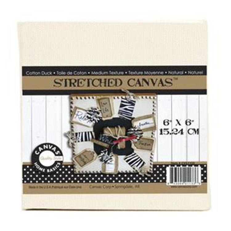 Canvas Corp Stretched Natural Canvas