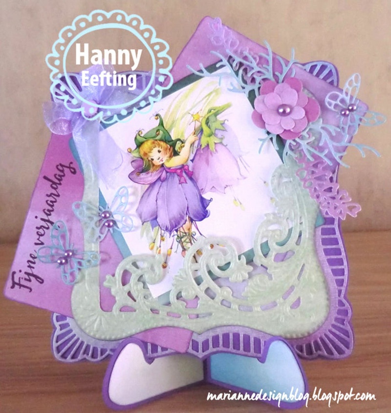 Marianne Design: Creatables Anja's Frilly Square