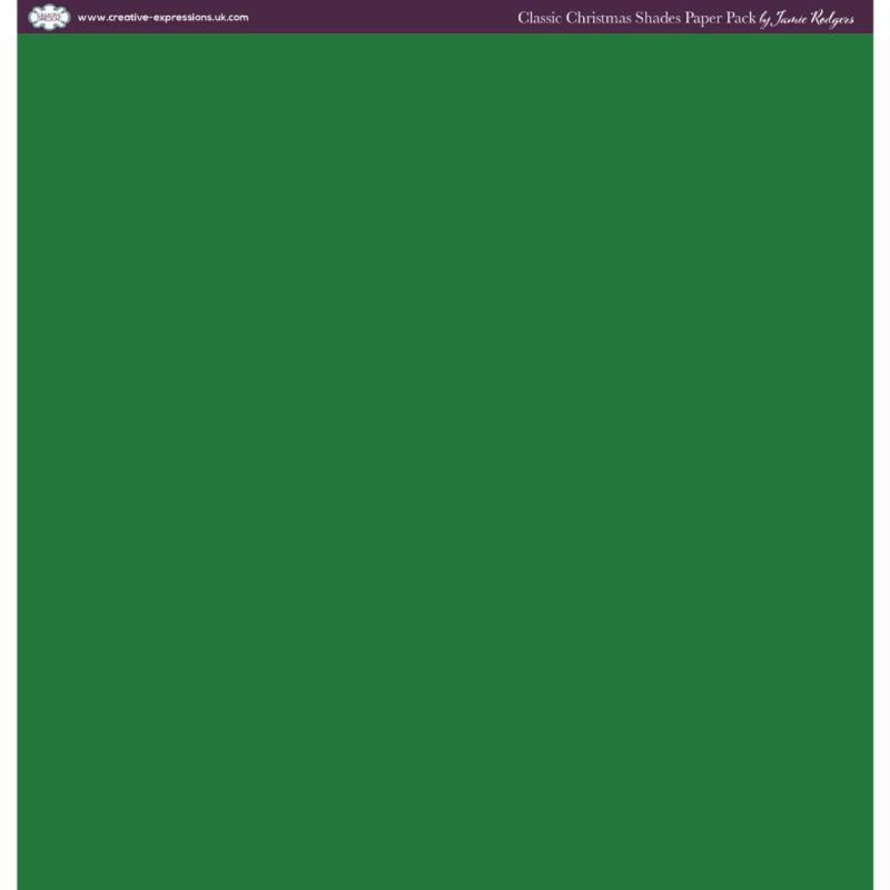 Creative Expressions Jamie Rodgers Classic Christmas Shades 8 In X 8 In Paper Pack