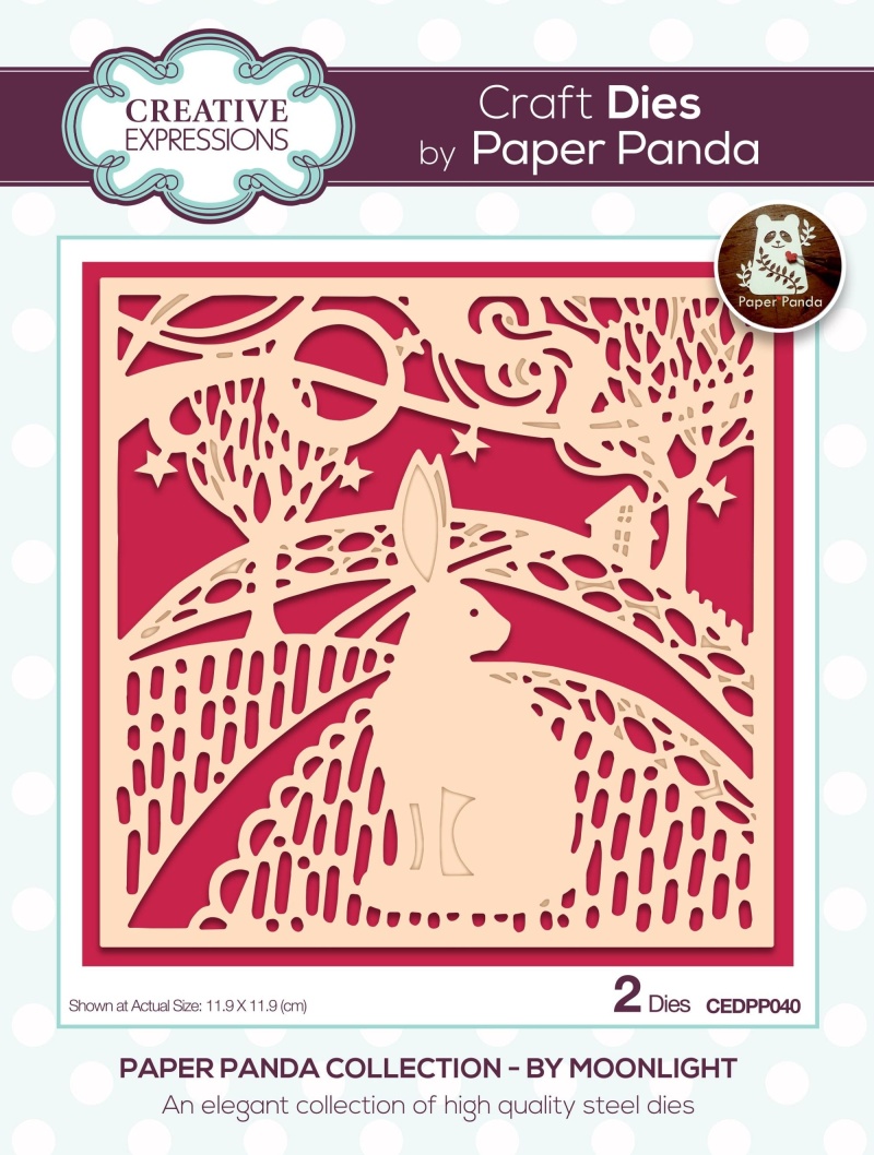 Creative Expressions Paper Panda By Moonlight Craft Die