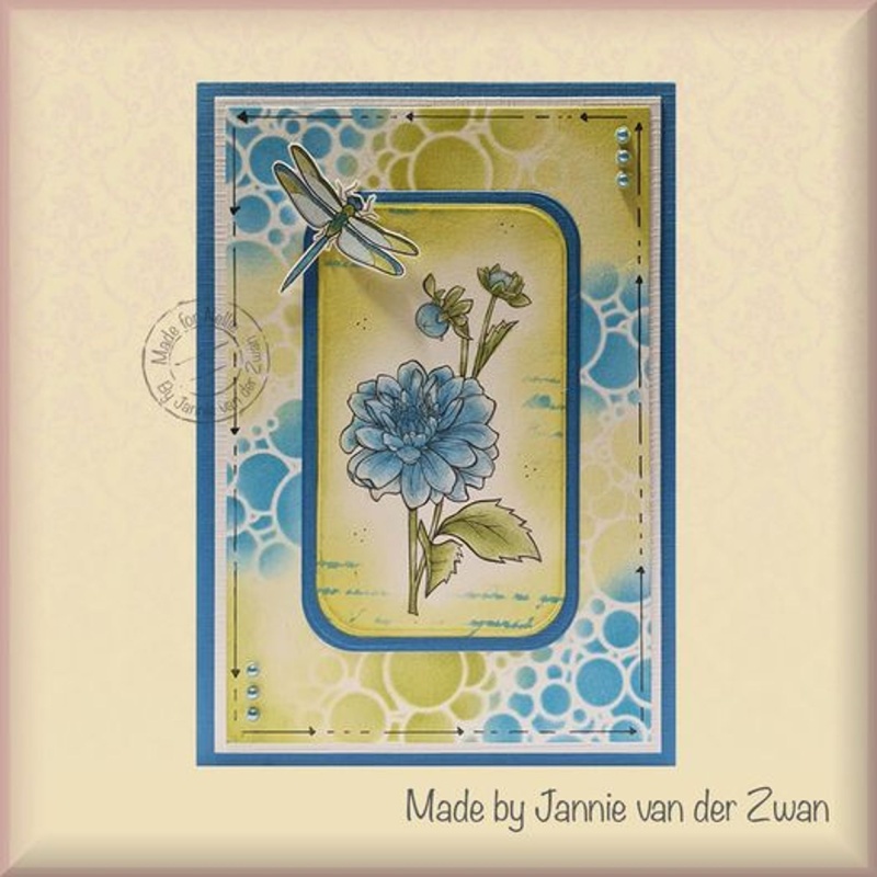 Nellie's Choice Die & Stamp Set - Garden Flowers Series - Insects