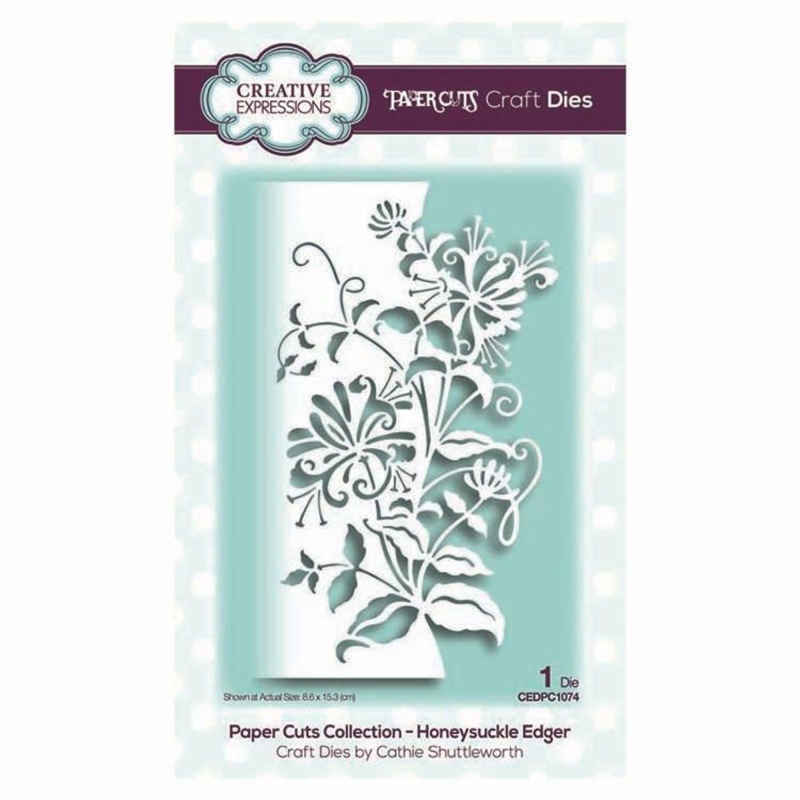 Creative Expressions Paper Cuts Collection - Honeysuckle Edger