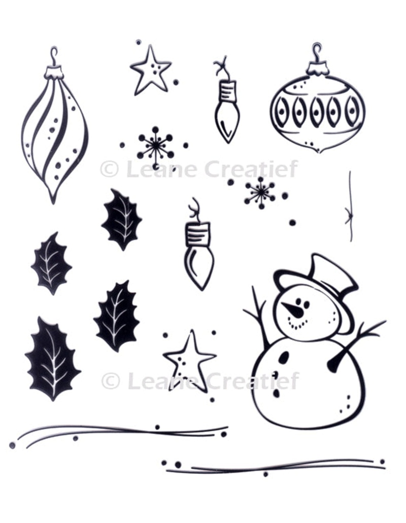Lecreadesign Clear Stamp Holidays