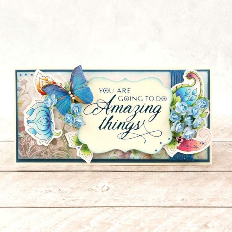 Couture Creations Hotfoil Stamp - Amazing Things Sentiment