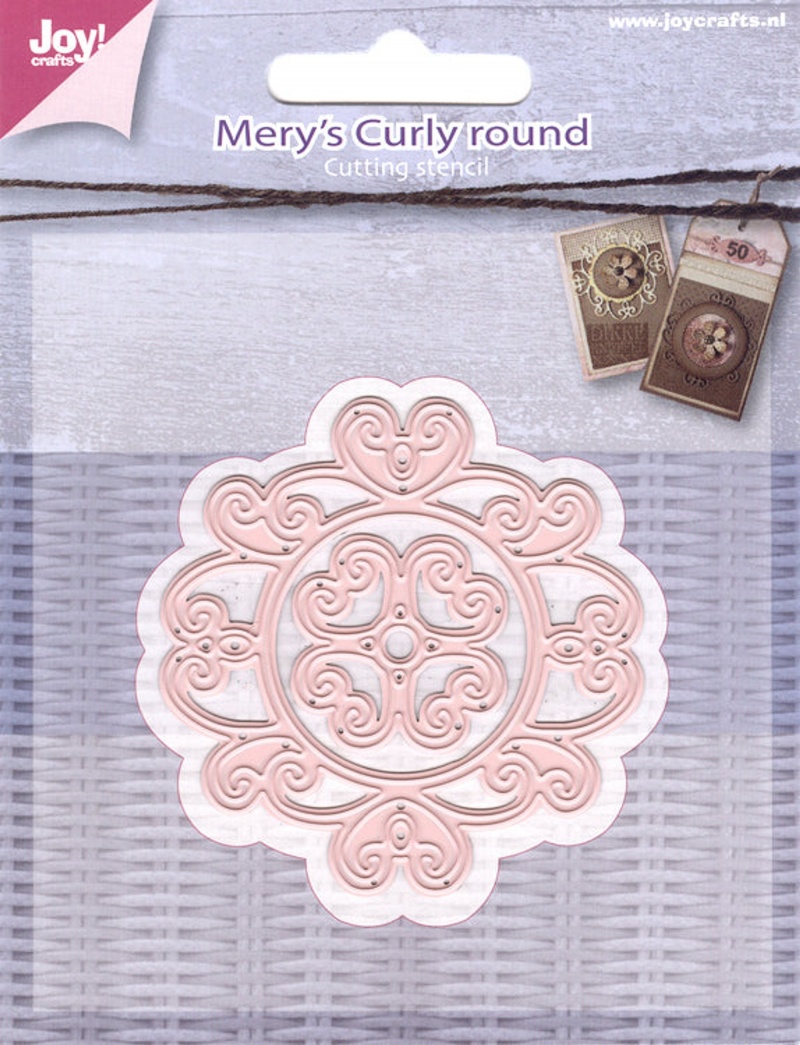 Joy! Crafts- Mery's Curly Round Dies