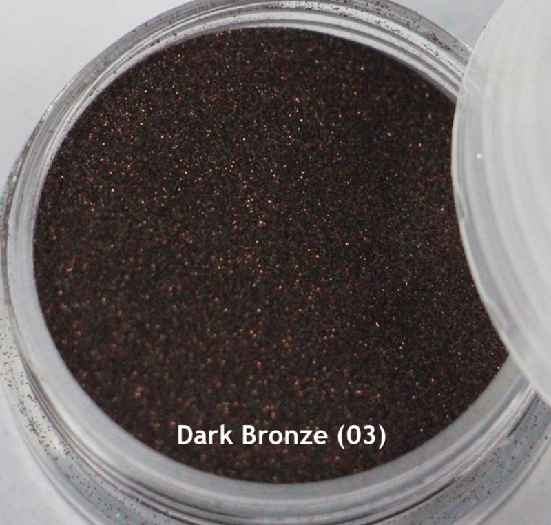 Cosmic Shimmer Polished Silk Glitter Dark Bronze