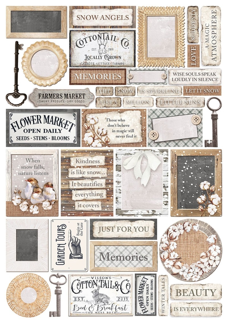 Cozy Moments Pad A4 9/Pkg
